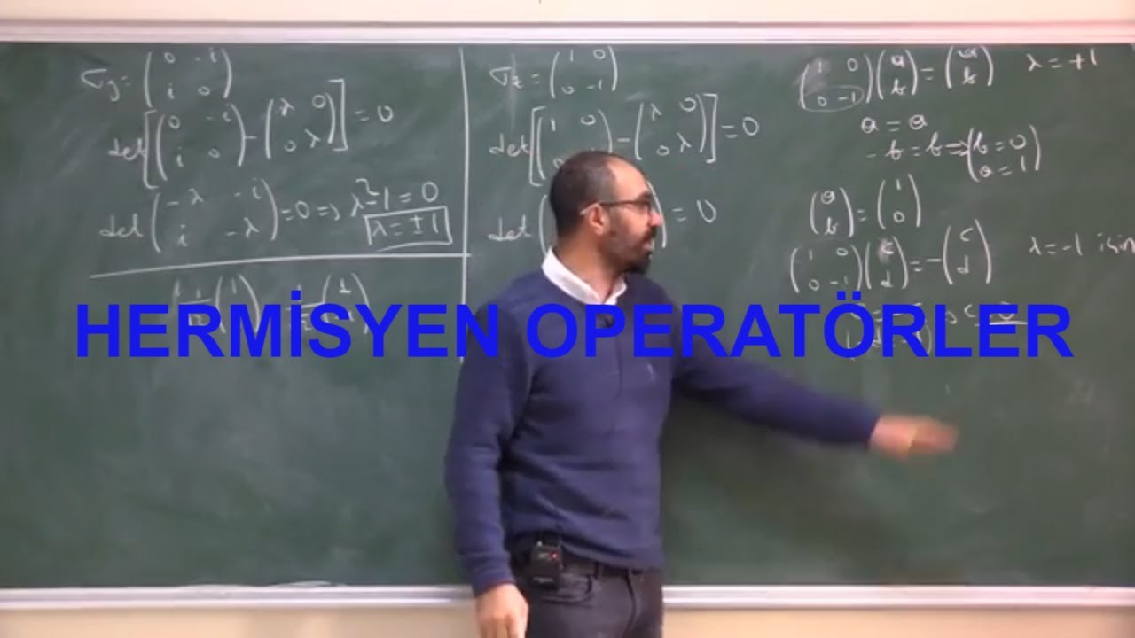 DERS 10= ÖZDEĞER VE ÖZVEKTÖRLER