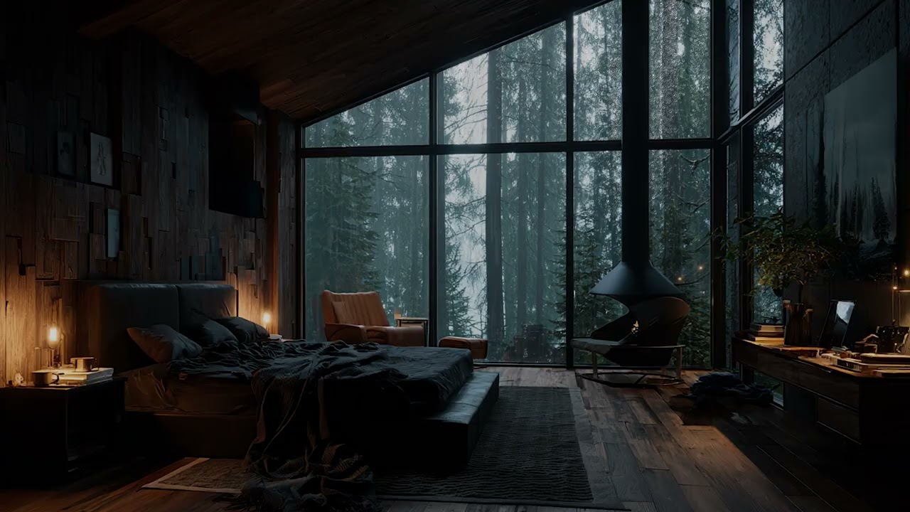 Relaxing Rain Sounds and Piano | Soothing Music for Deep Sleep and Stress Relief
