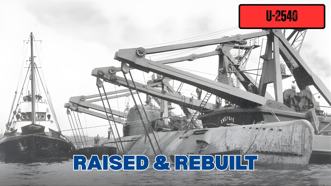 Salvaging U-2540: From Scuttled Wreck to Wilhelm Bauer Rebuild