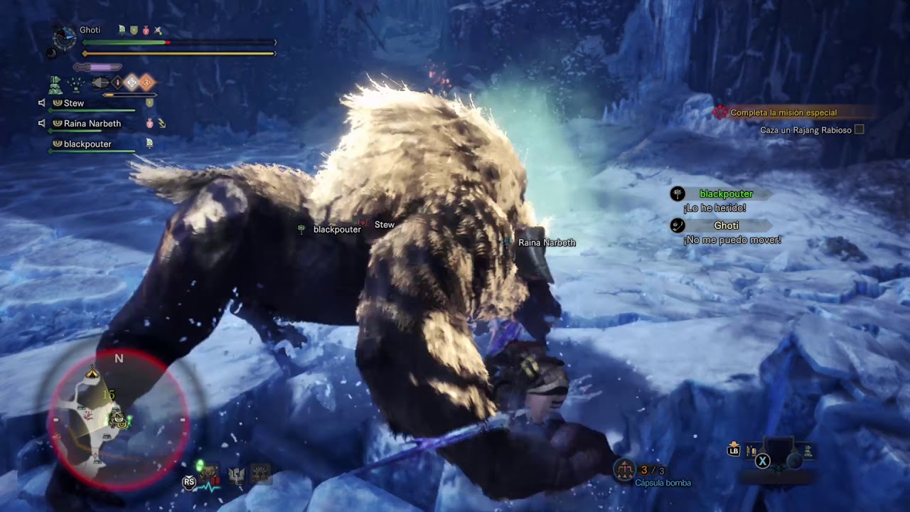 Monster Hunter World: Iceborne - Xbox one sin comentarios - Rajang Rabioso