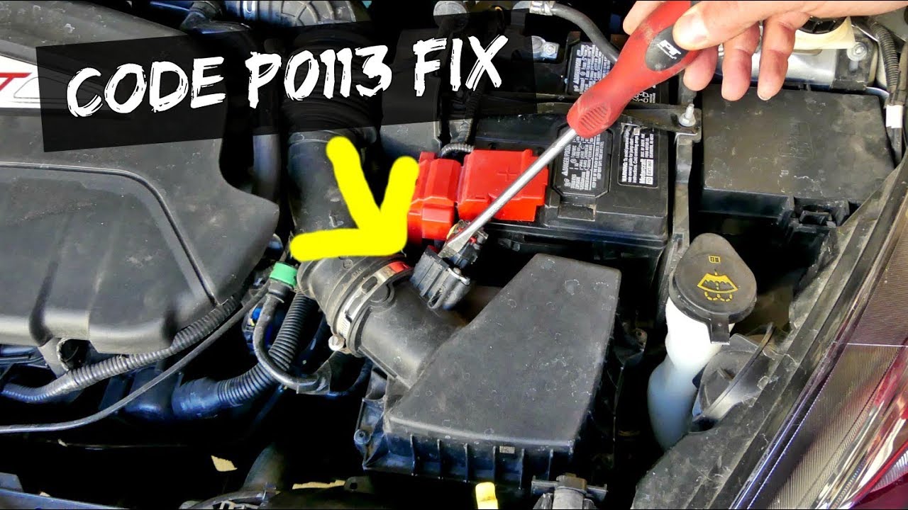 FORD FIESTA CODE P0113  Intake Air Temperature FIX MASS AIR FLOW SENSOR