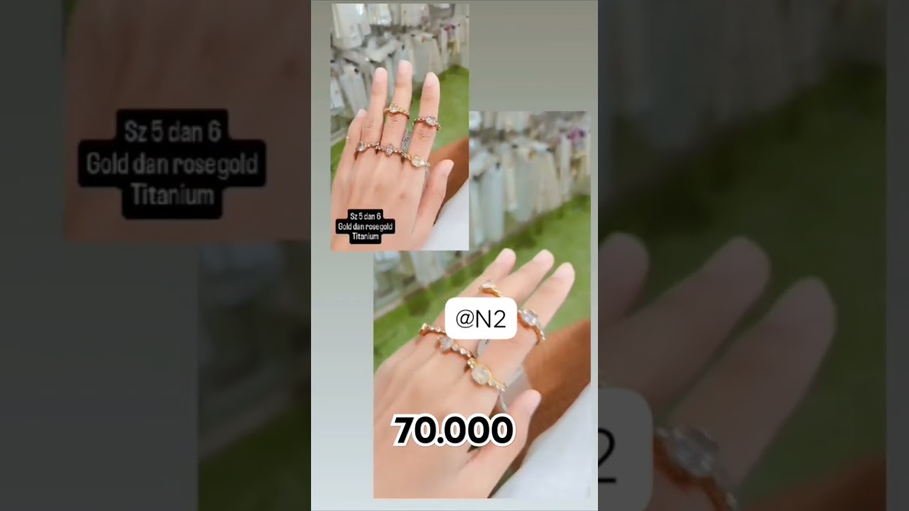 Tangan kurus pakai cincin uk 5 ini #cincin #cincinmurah #cincintitanium