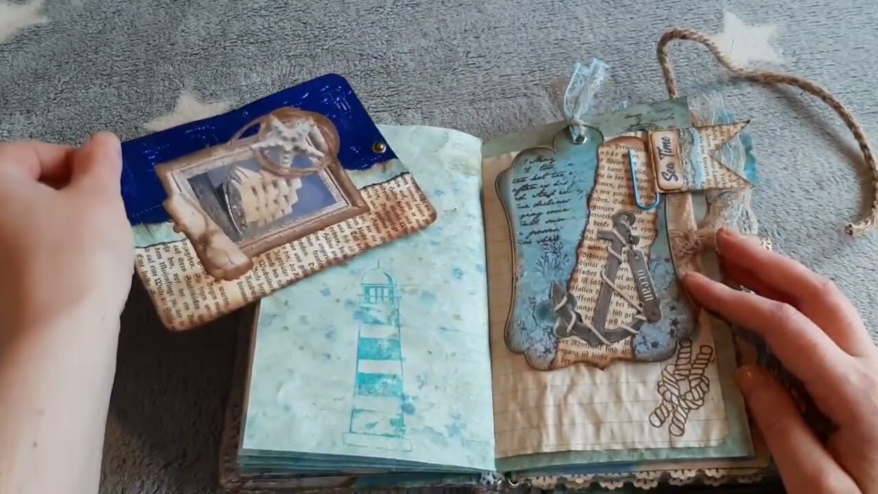 Maritim Junk Journal Flipthrough ❤️🤗