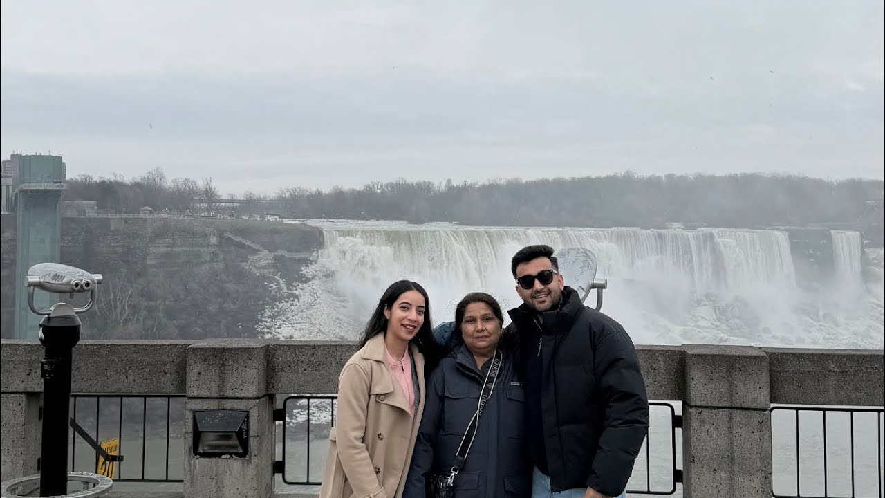 Niagara Fall Vlog 🫶🏻 || Toronto Snow Storm 🥶 