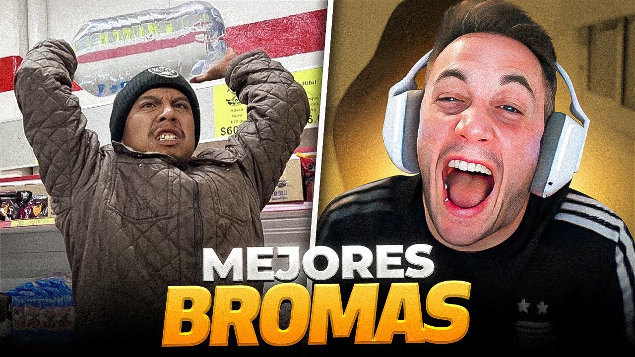 REACCION A LAS MEJORES BROMAS DE PRANKEDY