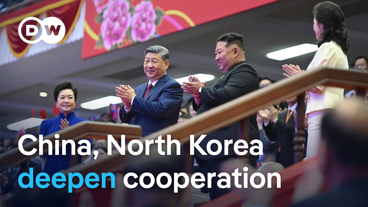 China's Xi Jinping pays rare visit to North Korea for talks with leader Kim Jong Un | DW News