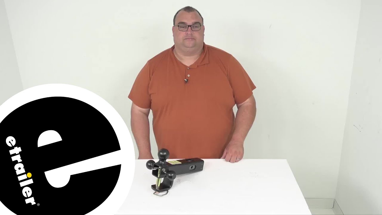 Review of Convert-A-Ball Trailer Hitch Ball Mount - Cushioned 6 Way Fixed Ball Mount - CAB-6WHD