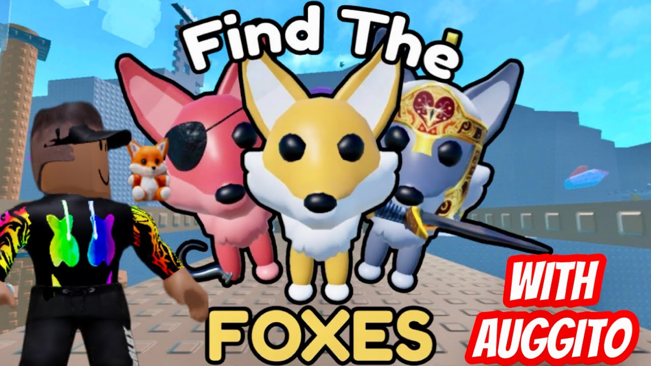 How to find ALL the foxes in Find The Foxes Roblox with Auggito