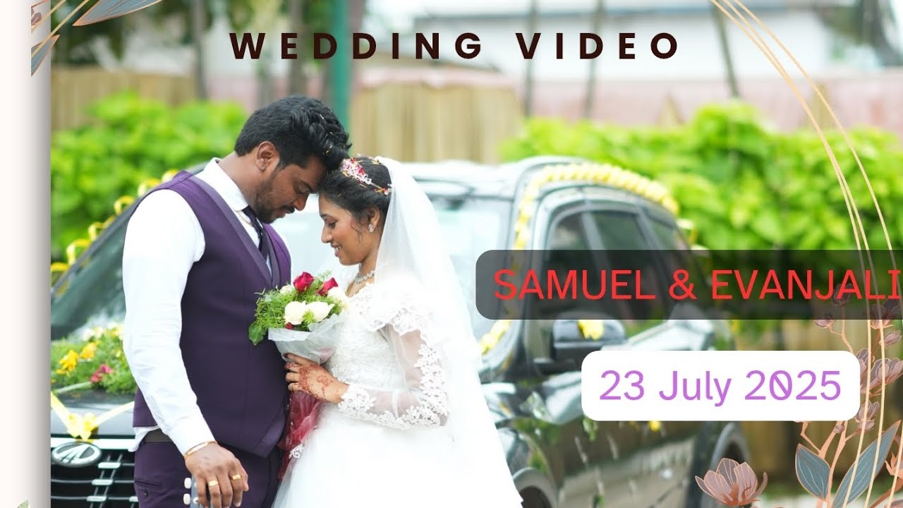 |SAMUEL & EVANJALLI|CHRISTIAN WEDDING FULL VIDEO 4K HD #pastoryohanraju#marriage #viral #video#love 