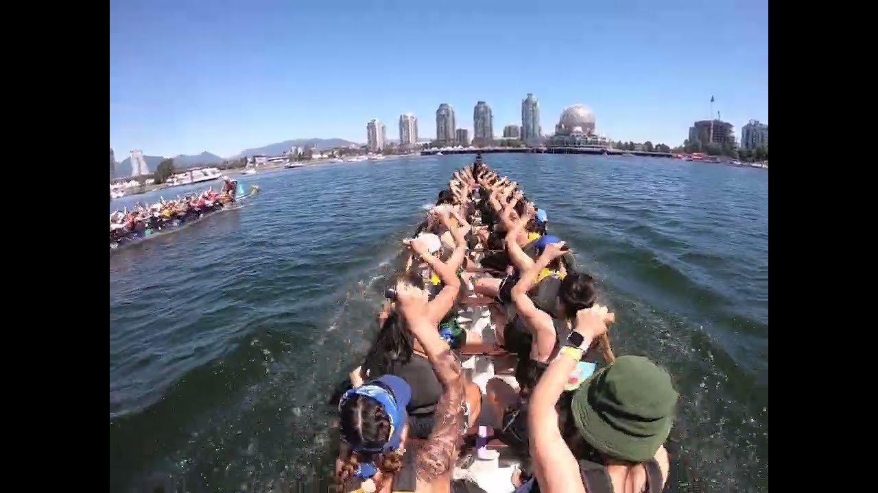 UCLA x UCI | Concord Pacific Dragon Boat Festival 2022 Women's B Final (Steer's View)