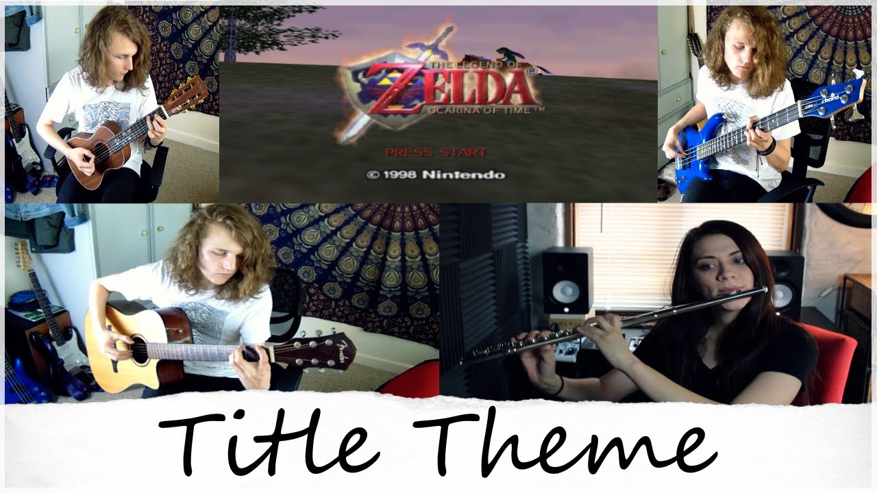 Zelda: Ocarina of Time - Title Theme Acoustic/Flute Cover Feat. Medllix