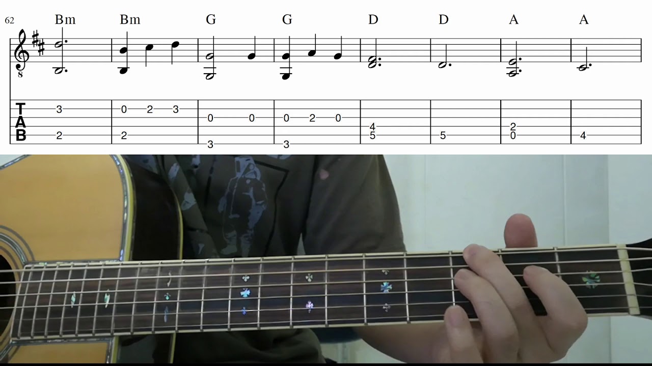 Say Something (A Great Big World)  - Easy Fingerstyle Guitar Playthough Tutorial Lesson With Tabs