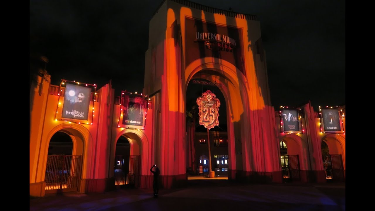 Universal Orlando Halloween Horror Nights Preview Night HHN25 Part II
