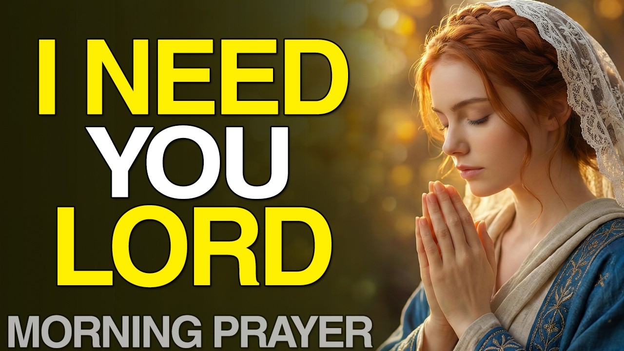 Morning Prayer for Peace & God's Blessing | A Strong Woman Starts Her Day with God | Jesus Prayer