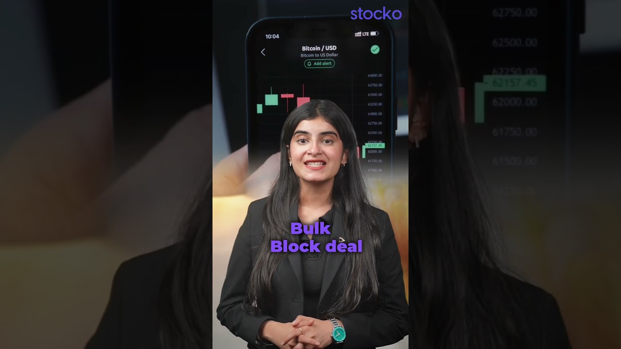 Bulk AND Block Deals Explained | Hidden Signals of Big Money Moves in Stock Market #Stocko