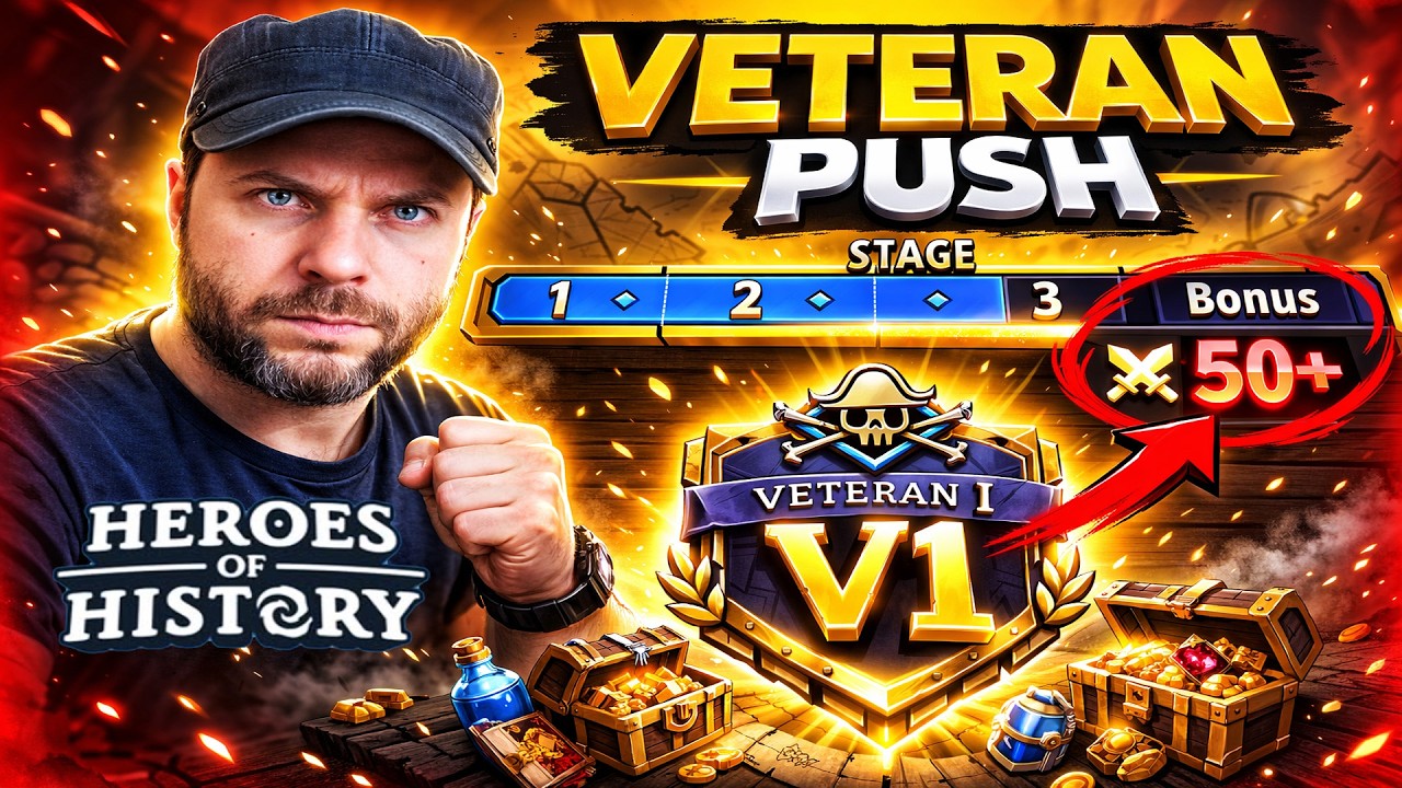 I Refused To Heal… And Still Pushed Veteran One Further Than Expected | Heroes of History | HoH