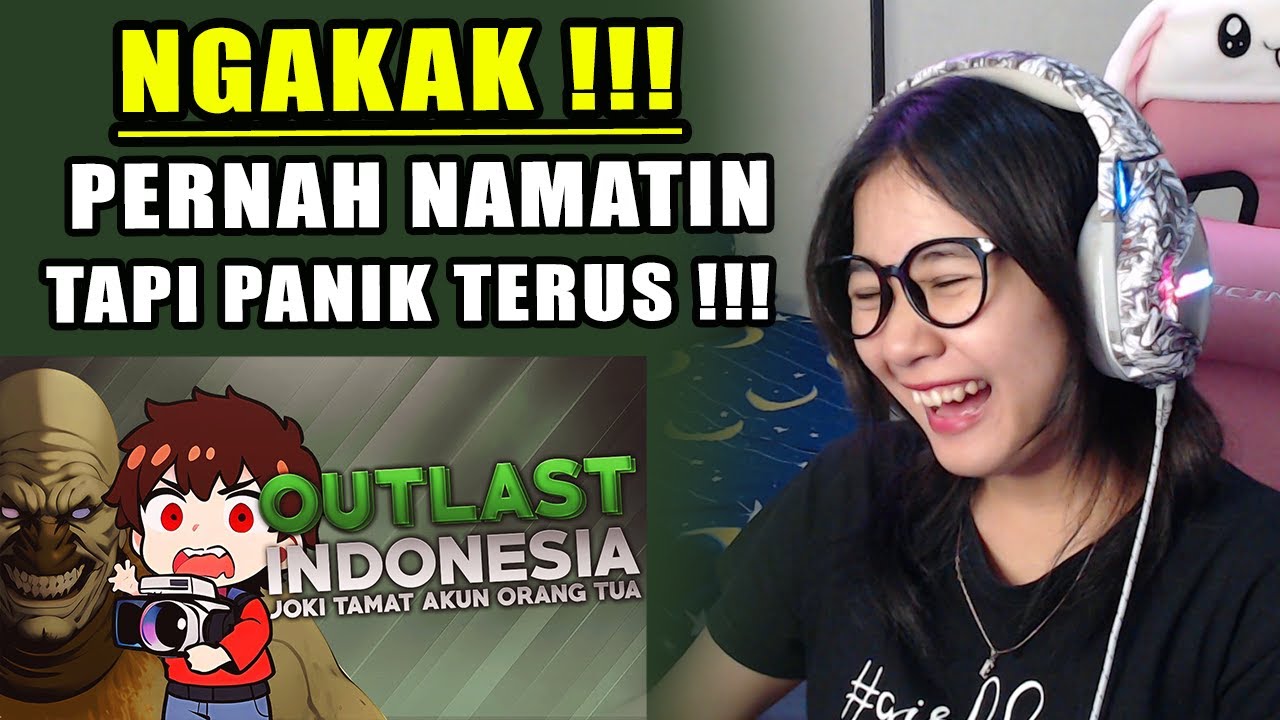 NGAKU PERNAH NAMATIN, TAPI PANIK SAMA LUPA TERUS !!! NGAKAK | REACTION MILYHYA OUTLAST TERBARU