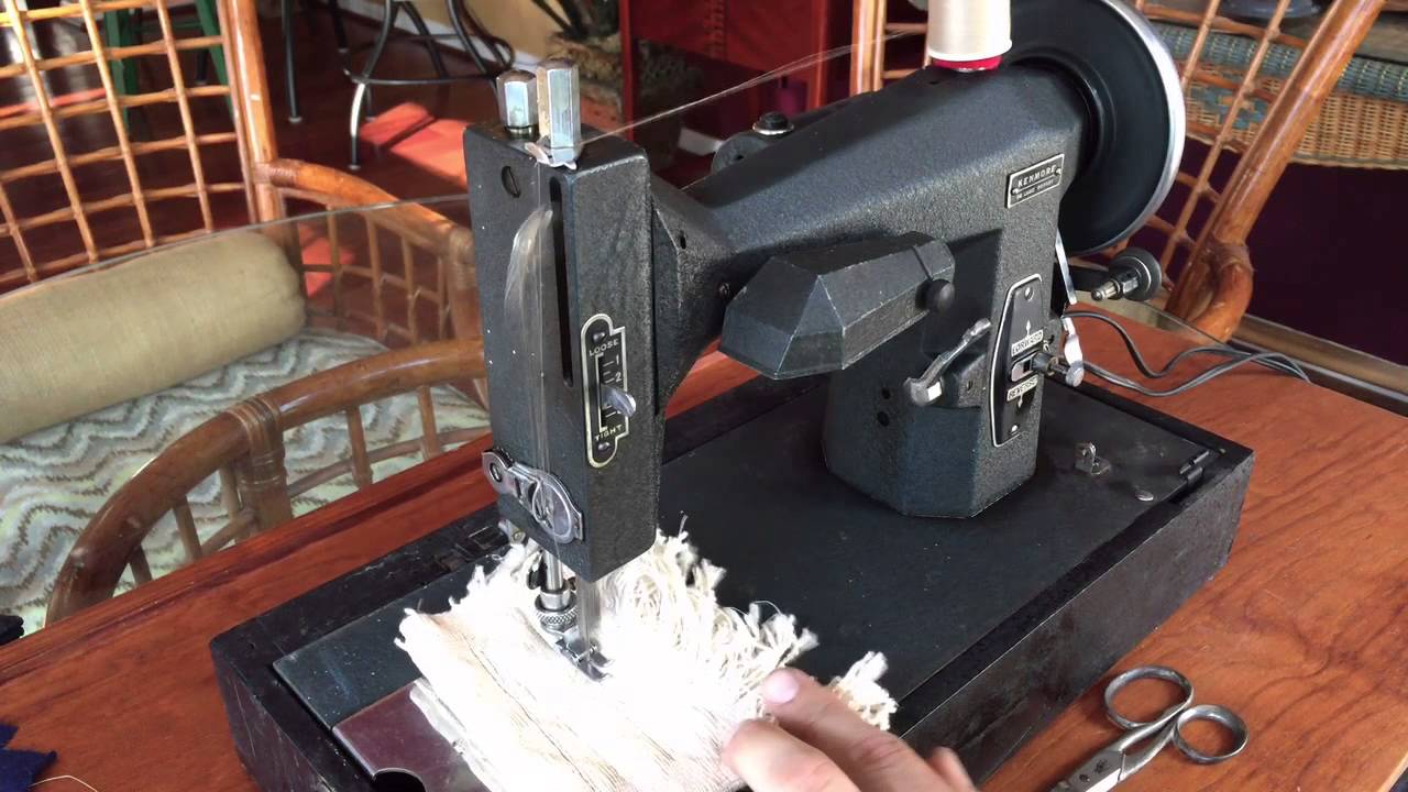 Kenmore Rotary Sewing Machine 117.55 FULLY SERVICED!