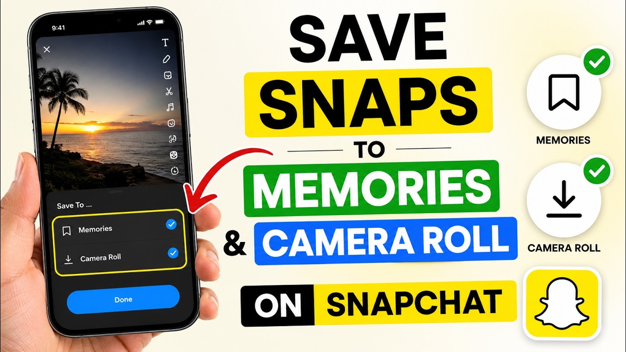 How to Save Snaps to Memories and Camera Roll on Snapchat