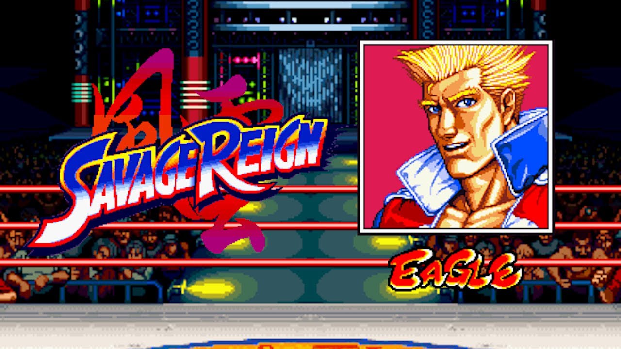Savage Reign - Max Eagle (Neo·Geo CD) 風雲黙示録 格闘創世マックス・イーグル