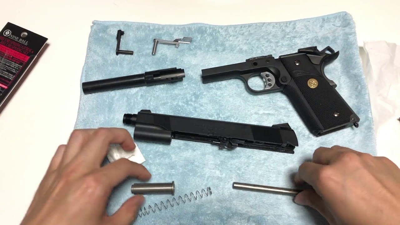 東京マルイ製 MEUピストル 開封＆カスタム