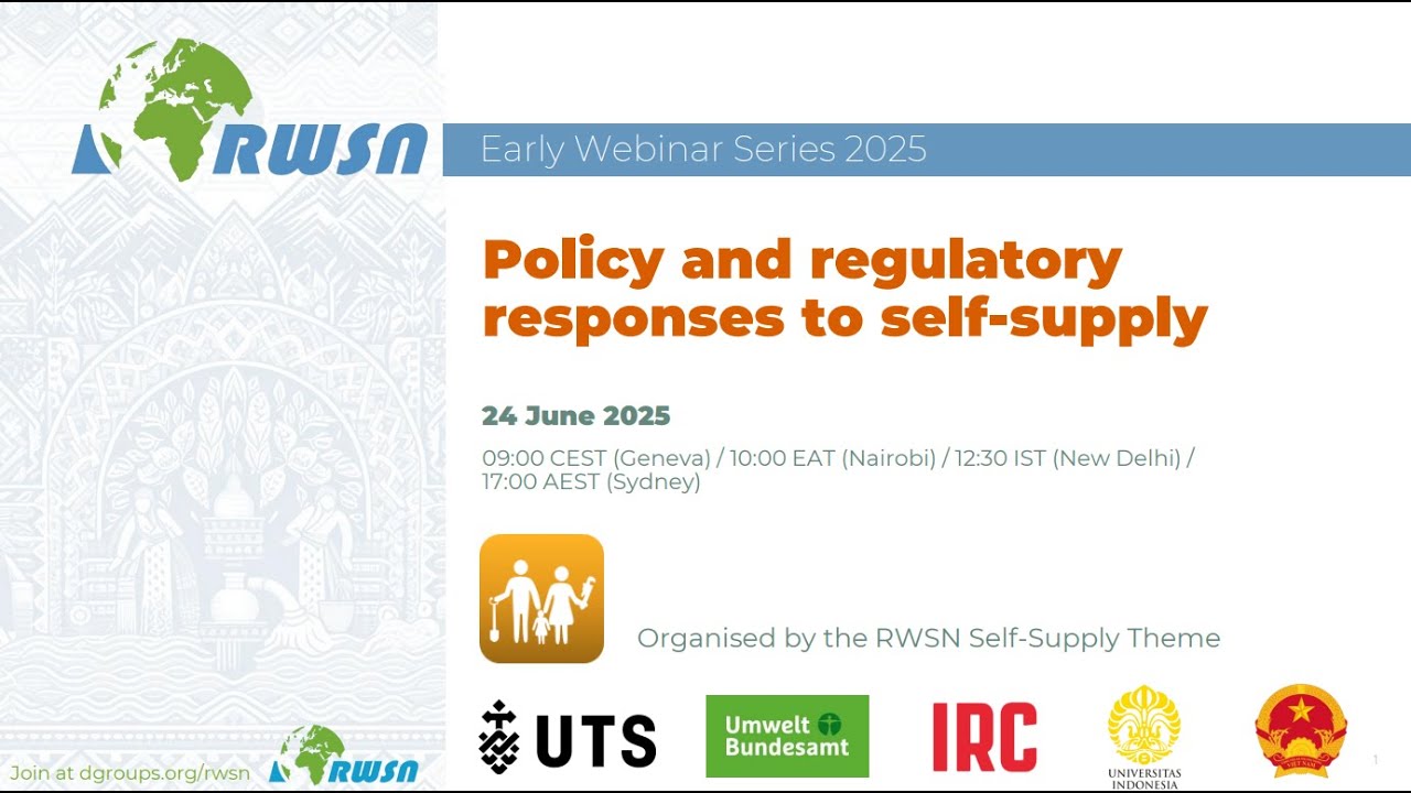 Policy and regulatory responses to self-supply - 24 June
