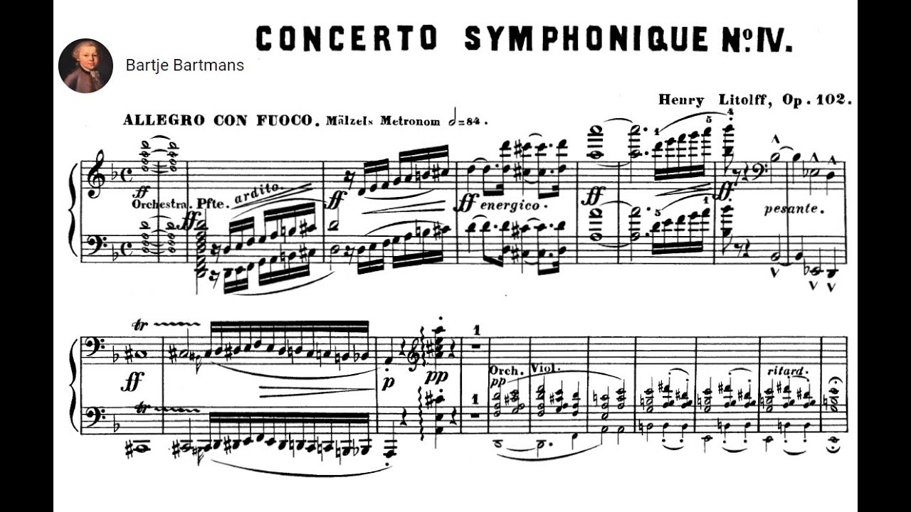 Henry Litolff - Concerto Symphonique No. 4, Op. 102 (1852)