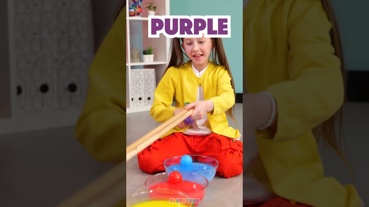 Funniest & Most Original Way to Learn Colors! 🌈😄🎨 #Shorts #Kids #Learn