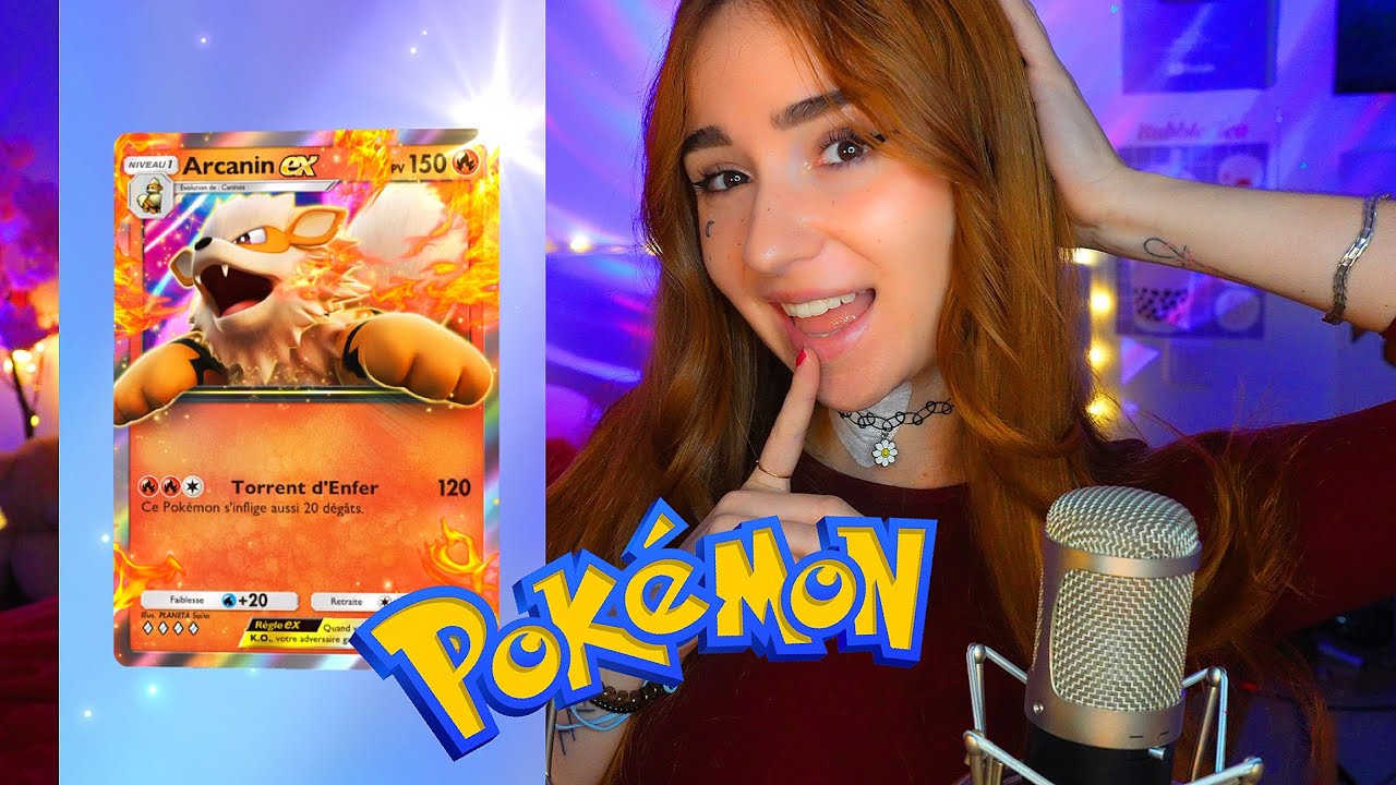ASMR: DORMIR avec POKEMON POCKET (je test pour la première fois)