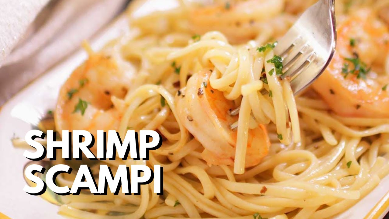 Shrimp Scampi For One! - Delicious Dinner In 15 Minutes!