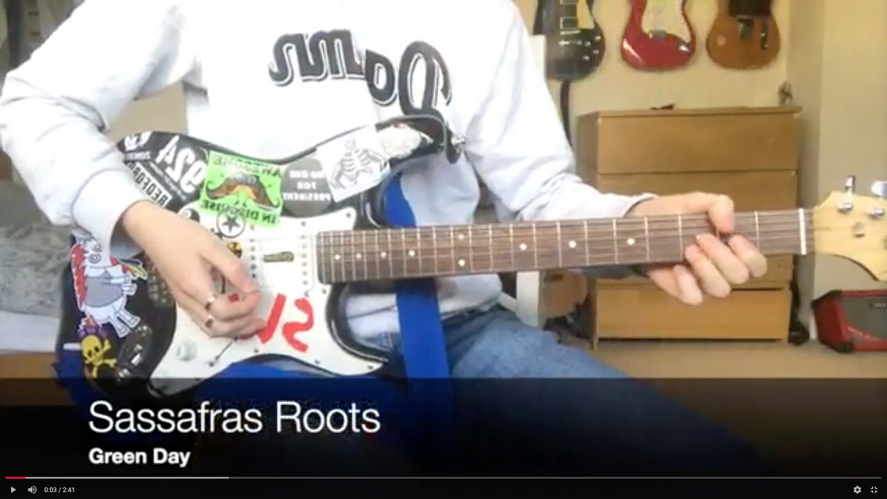 Sassafras Roots - Green Day (Guitar Cover)