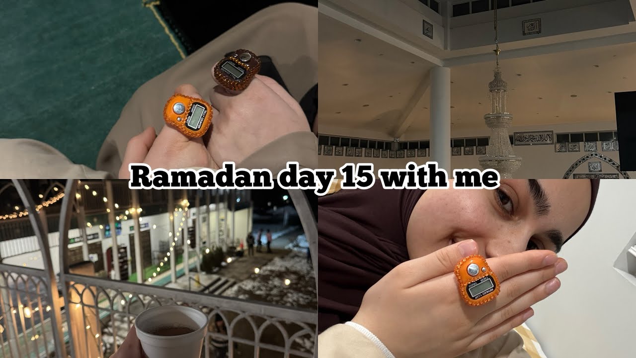 Ramadan day 15: asking people how their Ramadan is going 