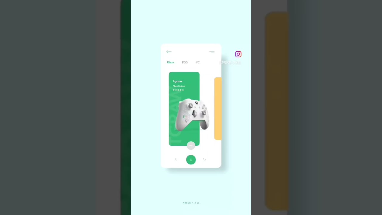 Custom Controller App UI Process! #shorts #ui #ux