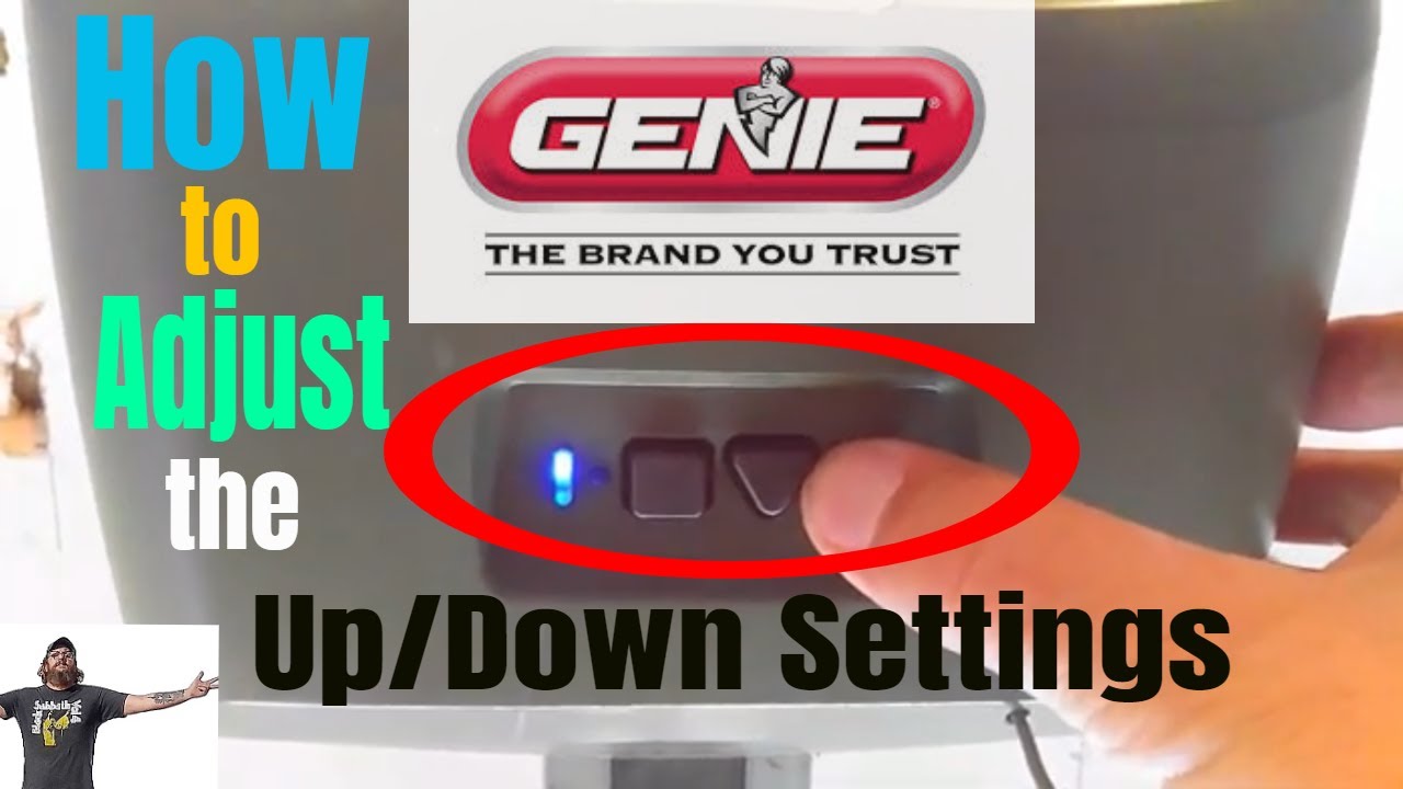 Genie Powerlift 900 не работает? Попробуйте перепрограммировать ограничения хода!