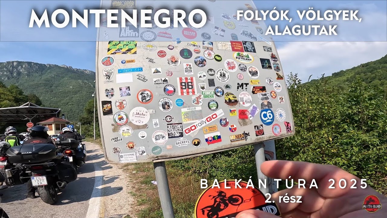 Montenegró - Folyók, Völgyek, Alagutak
