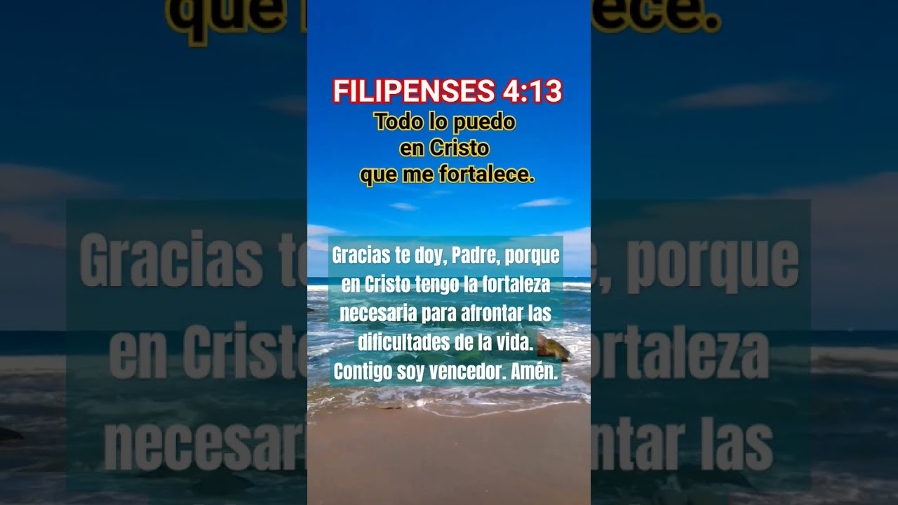 VERS&Iacute;CULOS  B&Iacute;BLICOS. FILIPENSES 4:13