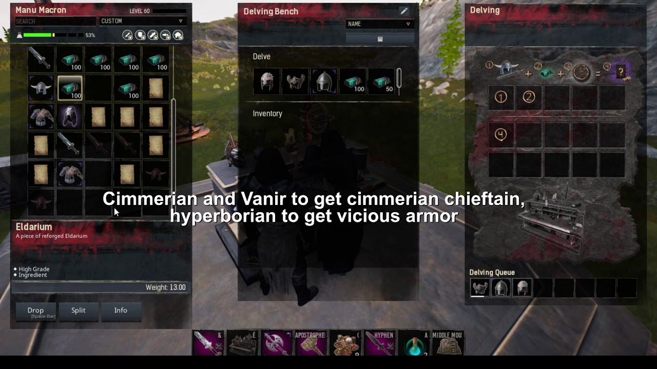 How to use Delving Bench