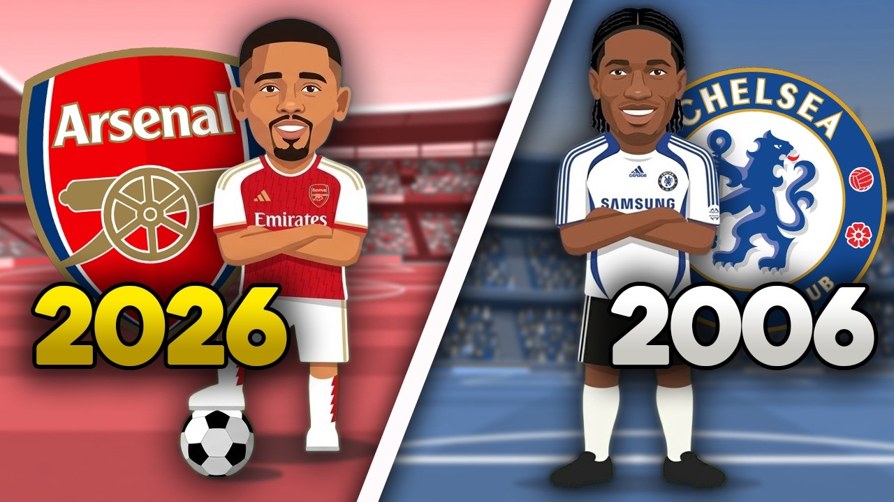 ARSENAL 2026 VS CHELSEA 2006 no world soccer champs