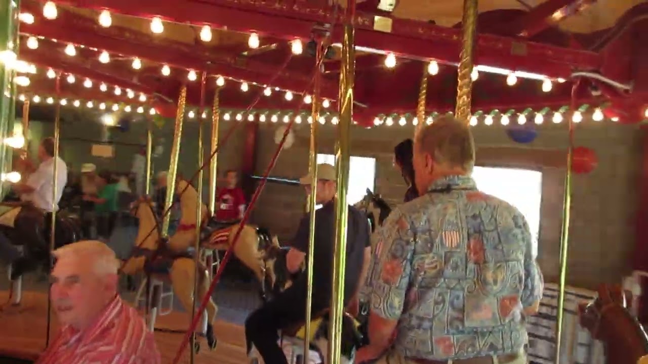 Republic, Ferry County WA Antique Carousel POV