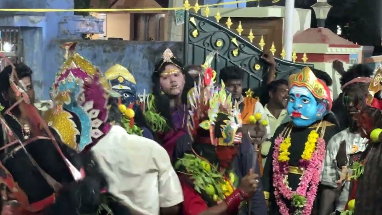 kulasai Dasara Kaali aatam #kulasaidasara2024 #sirunadarkudieruppu #kulasaidasara2024