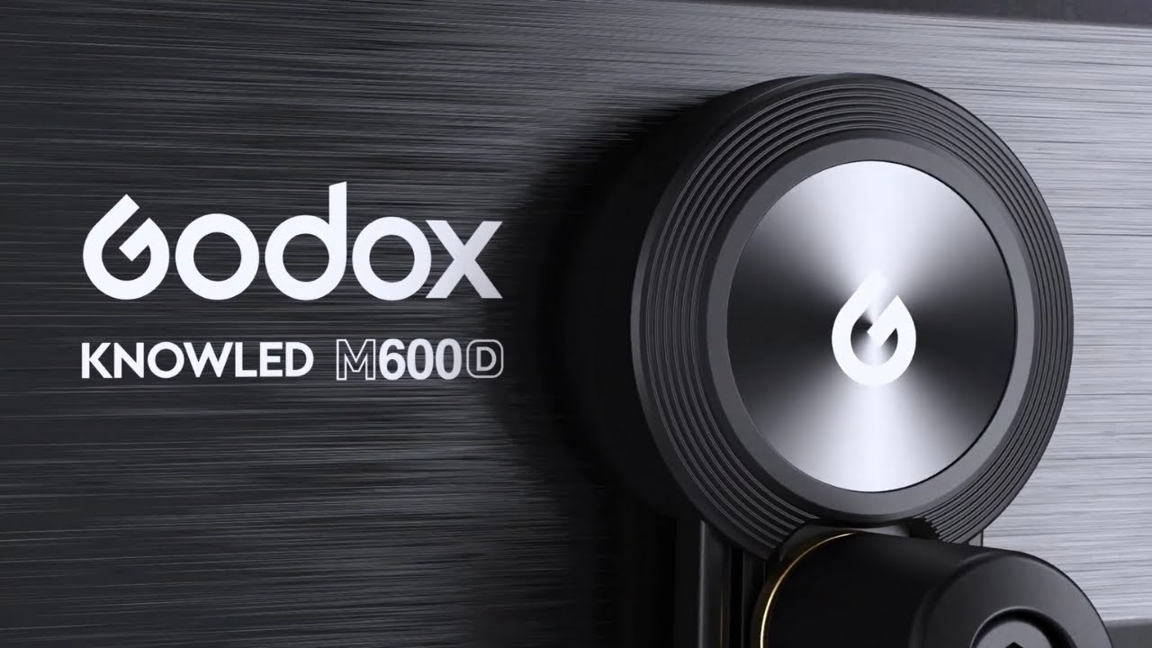 Godox #M600D Knowled Series | Daylight LED light & Fresnel Lens #FLS10 | Operation Tutorial
