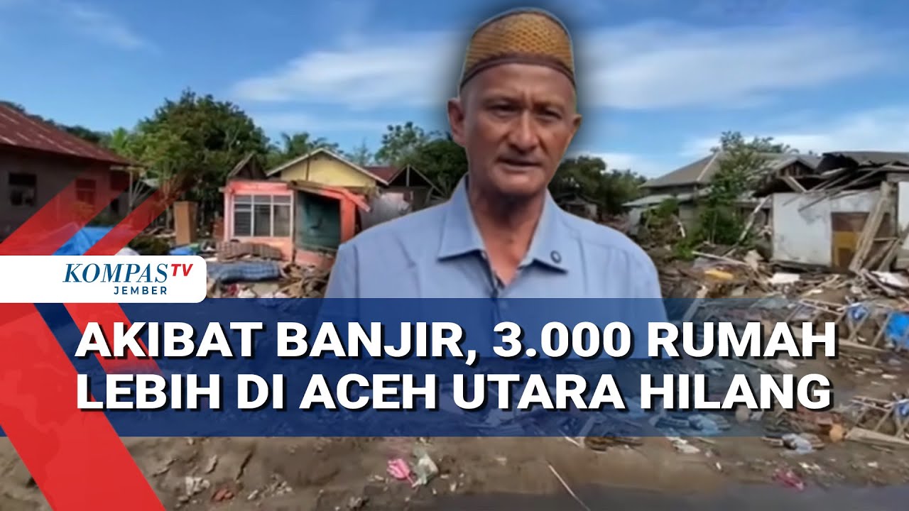 Dampak Parah Banjir Aceh Utara, Ratusan Keluarga Mengungsi