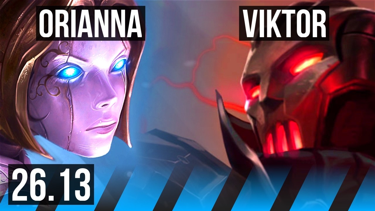 ORIANNA vs VIKTOR (MID) | Deathfire Touch | KR Master | 26.13