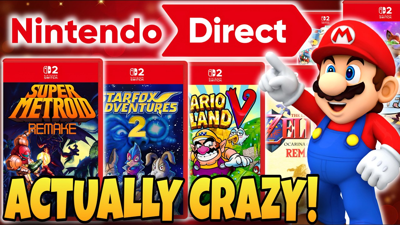 Ta NOWA plotka o grze na Nintendo Switch 2 jest naprawdę SZALONA!