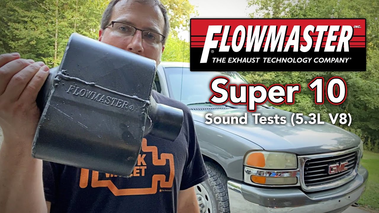 Установка Flowmaster Super 10 на мой GMC Sierra 2002 года — Звуковые тесты — ЗВУЧИТ ТАК ХОРОШО!