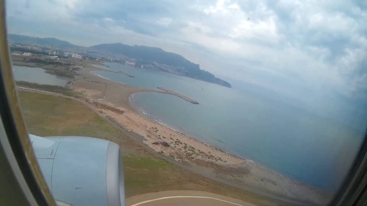 Air Algerie 737-800 7T-VJN Takeoff Bejaia HD