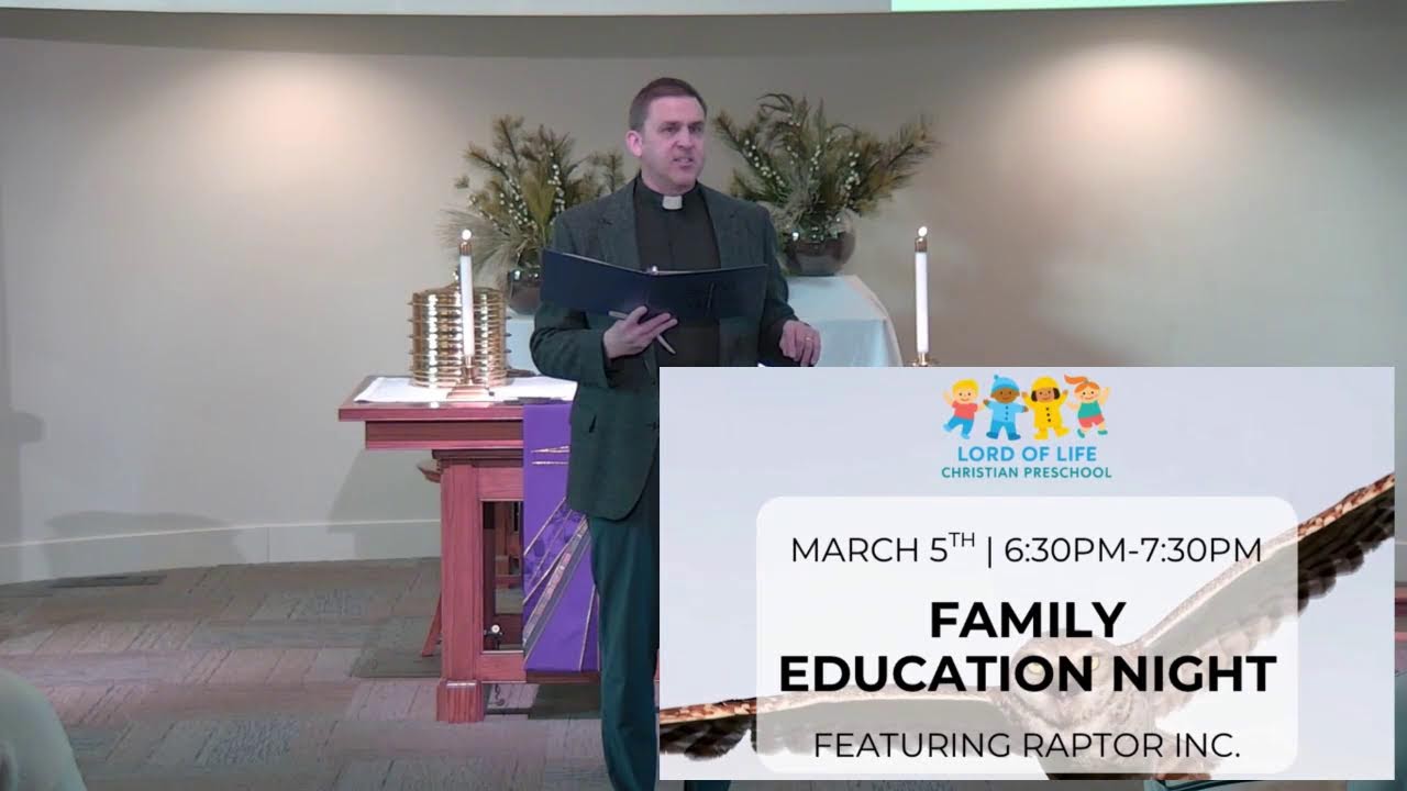 March 1, 2026 - 9:30 Sunday Morning Worship