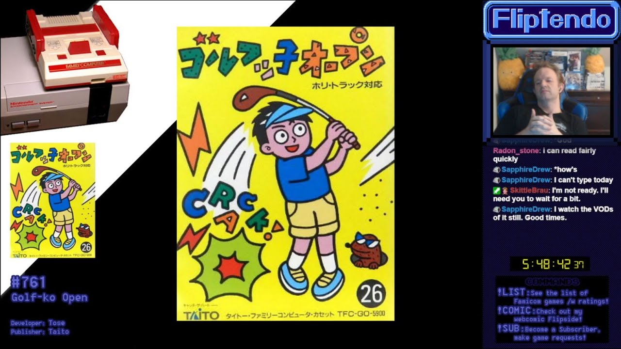 Fliptendo #761. Golf-ko Open