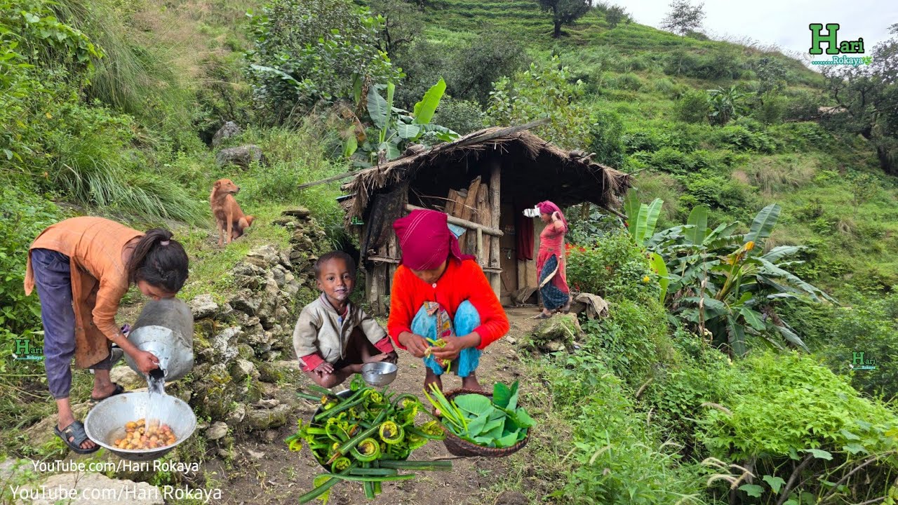 Remote Village Life in Nepal | Simple Living & Organic Food