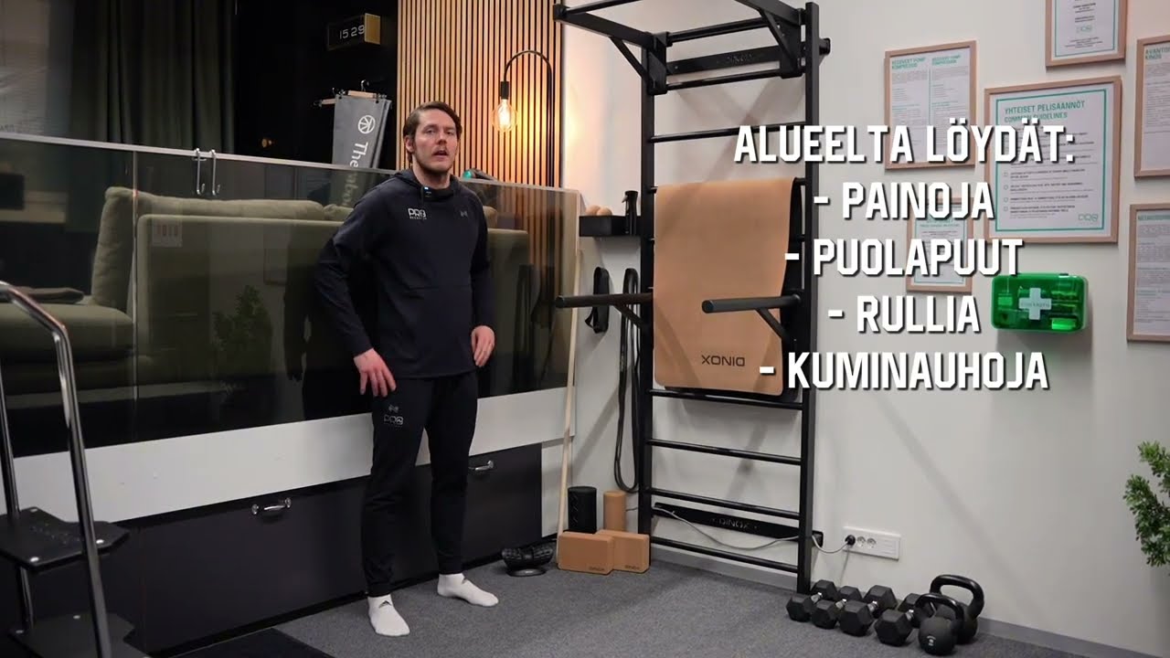 Kehonhuolto - alue ohjevideo